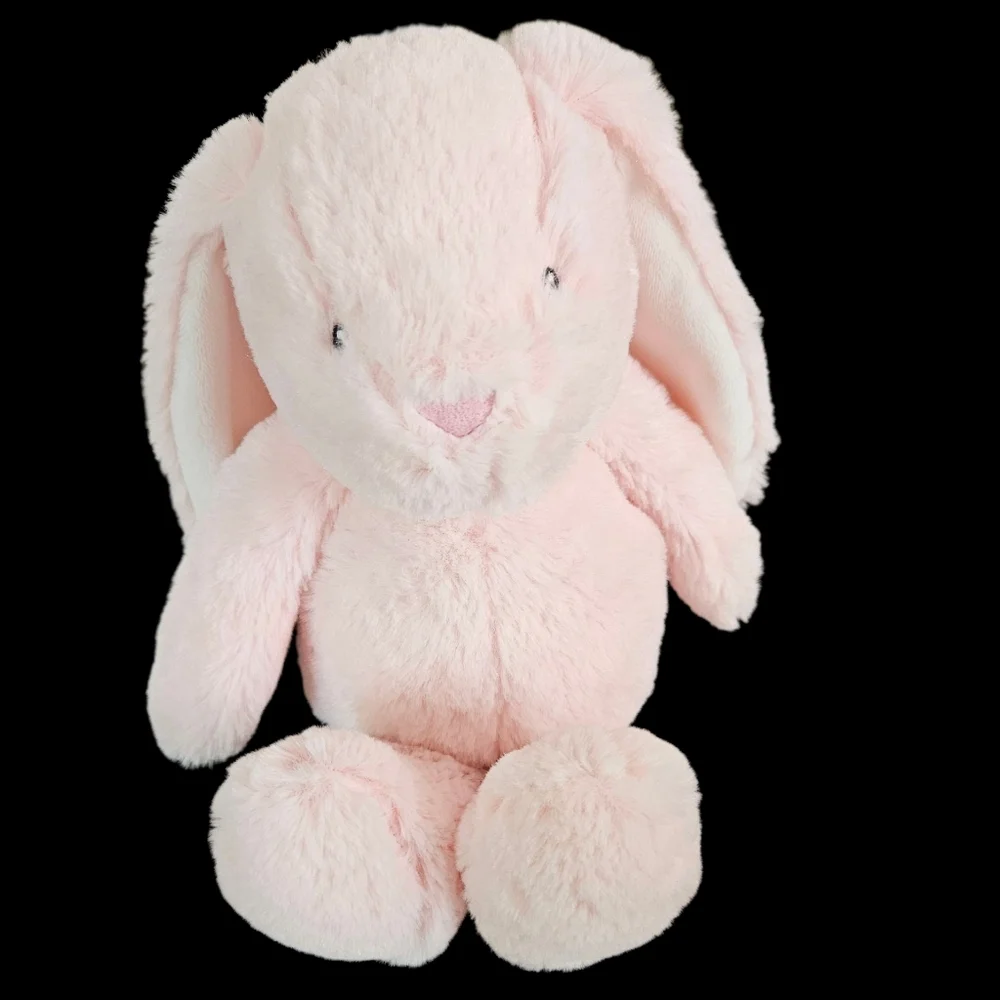 Carter's Soft Pink Musical Bunny With Soft Floppy Ears